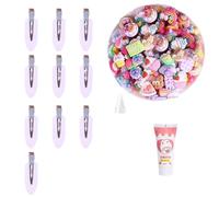 Accesorios para el cabello Kraft hermosas horquillas crema arcilla pinzas para manualidades