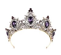 Accesorios para el cabello para mujeres Corona de boda techo de novia dorada color plateado diadema de cristal diadema reina princesa tiaras c