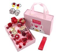 Accesorios para el cabello para niñas, elegante juego de horquillas, varios tipos de accesorios para el cabello con materiales bonitos y resistentes para el estilo diario, peinados creativos o eventos