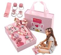 Accesorios para el cabello para niños para niñas, accesorios para el cabello niñas - Bows Clip para el pelo para niñas para niños,Conjunto de 18 elegantes prisión, tocado conjunto para el
