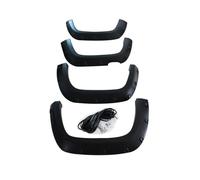 Accesorios Para El Coche 4 Protectores Guardabarros 9 Pulgadas Para VW Para Amarok 2009 2010 2011 2012 2013 2014 2015 2016 2017 2018 Para Cabina Doble(Matte black)