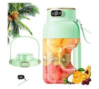 Accesorios para el hogar,Mezclador portátil multifunción con Pantalla numérica - Taza con Jugo Recargable por USB para Batidos, Batidos, Frutas y Leg