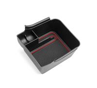 Accesorios Para El Interior Del Coche Para VW Para Polo MK6 18-23 Para Taigo 21-23 Caja Reposabrazos Coche Contenedor Control Central Almacenamiento(Red)