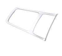 Accesorios Para El Marco Moldura Caja Almacenamiento Centro Automóvil Para Mercedes Para Benz CLA GLA Clase A W117 C117 W176 2013 2014 2015-2018 NVNZMFPPW(Plata)