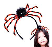 Accesorios para el pelo de araña | Diadema de araña espeluznante para fiestas de disfraces, decoración de atuendo, pulsera, broche/diadema para Halloween, desfile, fiestas de disfraces