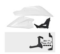 Accesorios para El Spoiler Inferior CB750 para Hornet CB 750 2023 - Spoilers Protectores del Chasis Motor Belly Pan Motocicleta Carenado de Motocicleta(Blanco)