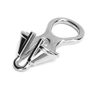 Accesorios para Embarcaciones de Hardware Marino Cerradura de Cadena de Ancla Dispositivo de Amarre de Cuerda Herrajes de Acero Inoxidable 316 para Cadena de 0,24-0,31 Pulg.