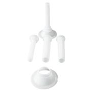 Accesorios para embudos para salchichas: tubos para embutir salchichas de cordero, juego de embudos para salchichas de 3 piezas | Tubos de llenado de embutidor de salchichas para picadora de carne, tu