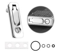 Accesorios para Encendedores Zippo, Junta De Sellado De Metal Antievaporación Gasolina Algodón Accesorio para Encendedor Zippo, Piezas De Repuesto con Almohadilla De Fieltro De Algodón(Plata)