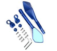 Accesorios para espejos Espejo Retrovisor Lateral De Motocicleta Para HONDA NC700X NC700S NC700D Para Integra CBR500R CB500F CB500X CBR600 F4 CBR600RR VT1100(Blu)