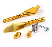 Accesorios para espejos Para Honda NC700X NC700S NC700D Para Integra CBR500R CB500F CB500X CNC Aluminio Espejo Retrovisor De Motocicleta Moto(Gold)