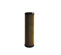 Accesorios para filtros Cartucho de filtro fibra carbono alta eficiencia 10x2,5 pulgadas agua superior y una fácil instalación para baño, cocina(Yellow)