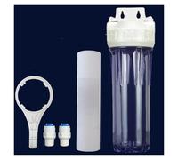 Accesorios para filtros Llaves de prefiltro de conexión rápida de 10 pulgadas 1/2 1/4, carcasa de filtro de agua, conexión de algodón PP Desde el acuario para baño, cocina, debajo del fregadero(1/2)