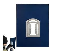 Accesorios para fotografía de ventana, ayuda para visor escénico, marco de perspectiva de 1 pieza para composición, herramienta de composición portátil con panel transparente, foto, guía de