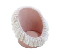 Accesorios para fotos infantiles, sofá, estudio fotográfico, posando, silla de encaje, baby shower, celebración mensual, decoración de sesión de fotos, fotografía de recién nacido, silla de encaje
