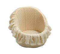 Accesorios para fotos infantiles, sofá, estudio fotográfico, posando, silla de encaje, baby shower, celebración mensual, decoración de sesión de fotos, fotografía de recién nacido, silla de encaje
