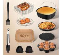 Accesorios para Freidora de Aire COSORI, Molde de Silicona y Rejilla Sin BPA (5.5-6.5L) 10,8 L Air Frye