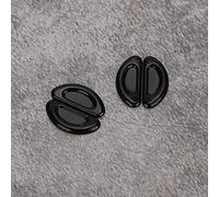 Accesorios para gafas antideslizantes 20 pares de almohadillas nasales para gafas duraderas Suavidad moderada con resistencia al desgaste Negro
