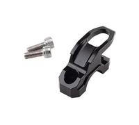 Accesorios para Ganchos de Motocicleta para Accesorios Downtown Nikita GDINK, Soporte de Cilindro Maestro de Freno de Aluminio CNC, Abrazadera, Gancho para Bolsa, Colgador de Casco(Black No Logo)