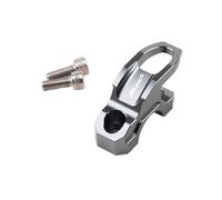 Accesorios para Ganchos de Motocicleta Soporte para Cilindro Maestro de Freno CNC para Motocicleta FZ1, FZ6, FZ6R, FZ8 y FZ750, Soporte para Bolsa, portaequipajes, Gancho para Casco.(Titanium)