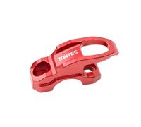 Accesorios para Ganchos de Motocicleta Soporte para Cilindro Maestro de Freno de Motocicleta, Abrazadera para Bolsa, Colgador de Casco, para Zontes G1 125 ZT125 G1 ZT125U ZT 310X ZT310R7(Red)