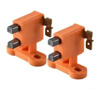 Accesorios para generadores 2 soportes de cepillo de carbono para motores eléctricos de 23 5 kW, componentes de repuesto para modelos de generador de 2 kW 3 5 KW