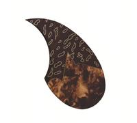 Accesorios para guitarra acústica Golpeador De Guitarra De Celuloide Con Patrón De Doble Ortografía Adecuado Para Golpeador De Guitarra Acústica