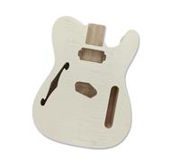 Accesorios Para Guitarra Eléctrica Semiacabados Chapa De Arce Tigre Para Instrumentos Kits Montaje Guitarra(T8T)