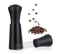 Accesorios para Herramientas de Distribución WDT de Café, Aguja Espresso Blender, Mango de Aluminio, 10 Agujas de Acero Inoxidable, Manipulador de Agitación