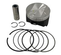 Accesorios para herramientas Juego de anillos de pistón para piezas de motor, tamaño de orificio de 73 mm, kit de anillo de pistón de repuesto compatible con SUZUKI Burgman AN250 Skywave DR250 250CC