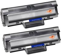 【Accesorios para impresora】 Banco de tóner compatible con cartucho de tóner de repuesto para W1110A 136W para impresora HP 110A 108W MFP136A 136NW, efecto de impresión transparente que rinde hasta 250