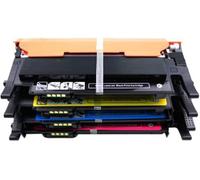 【Accesorios para Impresora】 CLT-K404S Compatible con Cartucho de tóner de Repuesto para Samsung CLT-K404S para Impresora Samsung UNG C430 C430W C480 C480W C480FW, Negro Amarillo Cian Magenta Cian