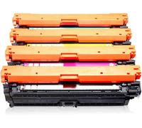 【Accesorios para impresora】 Compatible con cartucho de tinta de repuesto 307A CE740A para impresora HP Color Laserjet Pro CP5225 CP5225N CP5225DN CP5220, negro amarillo cian magenta amplia compatibili