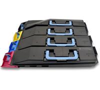 【Accesorios para impresora】 Compatible con cartucho de tóner TK-868 de repuesto para Kyocera TK-868 para impresora Kyocera Taskalfa 250ci 300ci, negro, amarillo, cian, magenta, funciona de manera efic