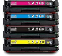 【Accesorios para Impresora】 CRG046 Cartucho de tóner de Repuesto para Canon CRG046 para Impresora Canon ImageCLASS MF635Cx MF633Cdw MF631Cn LBP613Cdw LBP611Cn, Negro Amarillo Cian Magenta Suministros