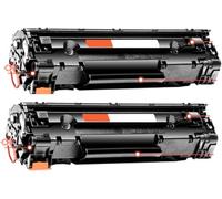 【Accesorios para impresora】 True Image Compatible con cartucho de tóner de repuesto para HP 88A CC388A para impresora HP P1007 P1008 P1106 P1108 M1136 M1219 M1216 M1218, amplia compatibilidad 2 piezas