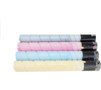 【Accesorios para impresora】 True Image Compatible con cartucho de tóner de repuesto para Konica Minolta Bizhub Tn221 para impresora Konica Minolta Bizhub C227 C7528, efecto de impresión transparente,