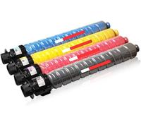 【Accesorios para impresora】 True Image Compatible con cartucho de tóner de repuesto para Ricoh Compatible con MP C2003 para Ricoh Compatible con MP 2503 2011 DSC1025 1020 1120 Impresora, Negro Amarill