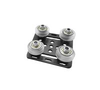 Accesorios para Impresoras 3D 2020 Kit de Placa de PóRtico de ConstruccióN con Polea de Perfil de Aluminio con Ranura en V