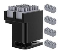 Accesorios Para Impresoras 3D Para Bambulab, Accesorios Para Impresoras 3D, Cepillo De Limpieza De Boquillas Con Estructura Totalmente Metálica, Componentes Para La Cama Calefactora De La P1P X1C X1E