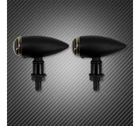 Accesorios para indicadores Luz Intermitente Universal De 8 Mm Para Motocicleta, Luces Indicadoras Señal Giro Para Para Harley Para Touring Softail Sportster 883 Para Dyna Para Chopper