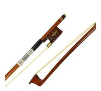 Accesorios para instrumentos de arco de violín Arco de violín elástico de cola de caballo blanca(3/4)
