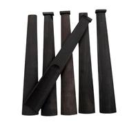 Accesorios Para Instrumentos De Violín Diapasón De Ébano Tamaño Completo Para Violines Con Cejilla Y Accesorios(5pcs 1-2)