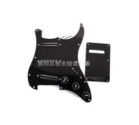 Accesorios Para Instrumentos Musicales Guitarra Eléctrica Negro Blanco Negro Loaded Pickguard Dual Rail Single Pickup Cover