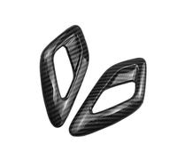 Accesorios Para Interior Coche 2 Embellecedores Para Cubierta Tirador Puerta Con Aspecto Fibra De Carbono Para Dodge Para Challenger 2015 2016 2017 2018 2019 2020 MNGNCBXWK(Fibra de carbon)