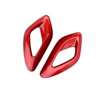 Accesorios Para Interior Coche 2 Embellecedores Para Cubierta Tirador Puerta Con Aspecto Fibra De Carbono Para Dodge Para Challenger 2015 2016 2017 2018 2019 2020 MNGNCBXWK(Red)
