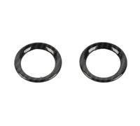 Accesorios Para Interior Coche Embellecedor Marco Bocina Puerta Coche Pilar A Anillo Decorativo Para Dodge Para Durango 2011 2012 2013 2014-2025 HQGQCEZEK(Carbon Fiber Look)
