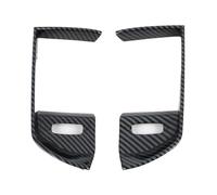 Accesorios Para Interior Coche Embellecedor Marco Salida Ventilación Aire Acondicionado Consola Central Coche Para Dodge Para Ram 1500 2019-2025 ABS Fibra Carbono HQGQCEZEK