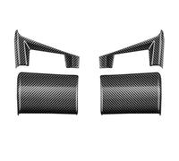 Accesorios Para Interior Coche Paneles Decorativos Para Compartimentos Almacenamiento Izquierdo Y Derecho Vehículo Para Nissan E13 Para E-POWER Para AURA 2021-2024 Para RHD HQGQCEZEK(Carbon style)