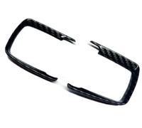 Accesorios Para Interior Coche Para 1 2 3 4 Series F30 F31 F32 F34 F20 F21 F36 X5 F15 X6 F16 ABS ABS Interruptor Ajuste De Faros Delanteros Marco Embellecedor Pegatinas HQGQCEZEK(Carbon fiber style)